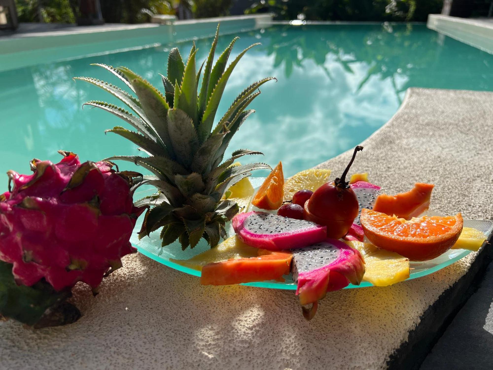 Villa Ti Moon, Entre Deux, Piscine Buitenkant foto