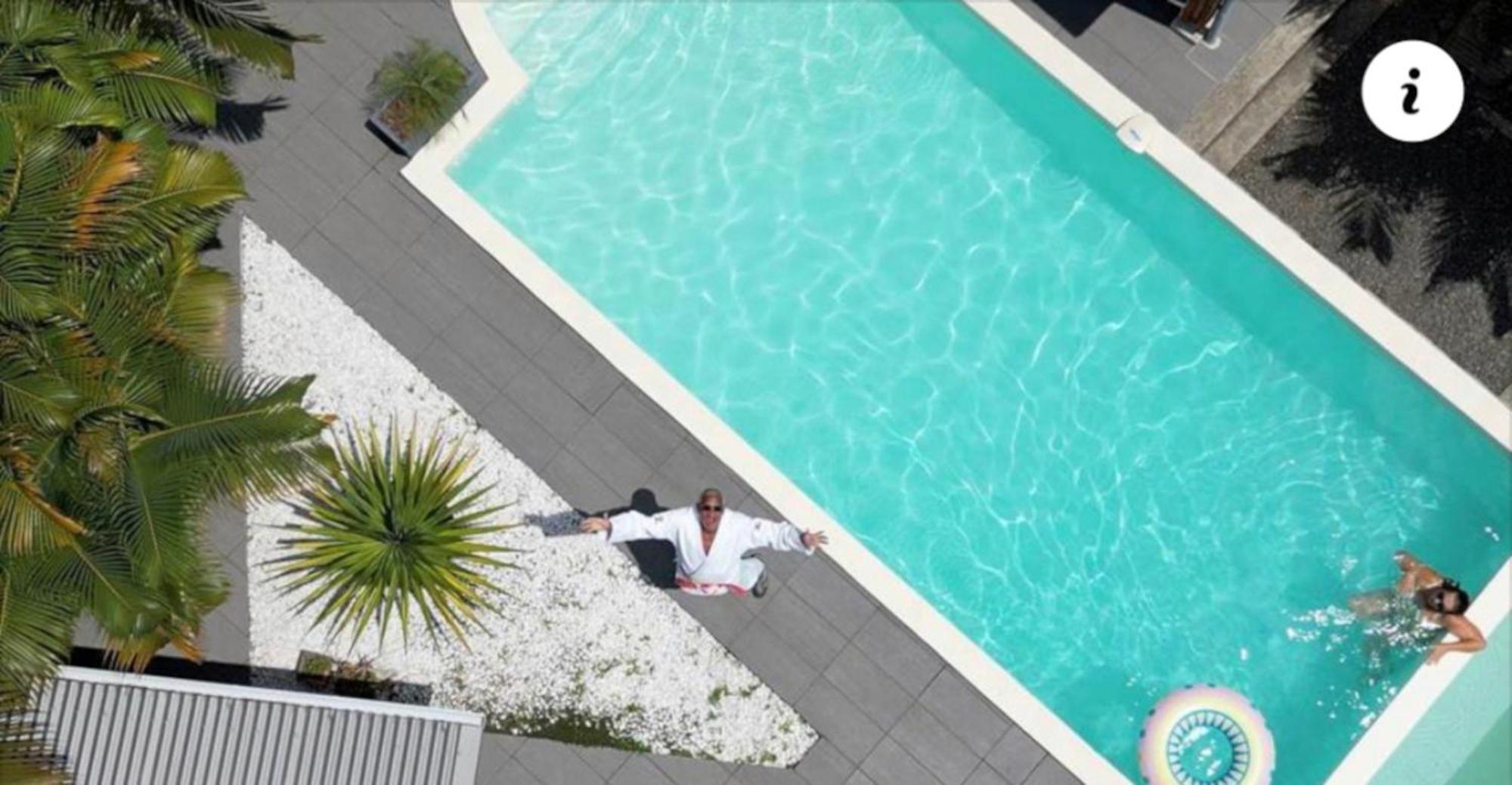 Villa Ti Moon, Entre Deux, Piscine Buitenkant foto